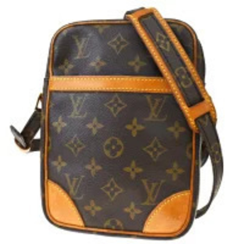 Louis Vuitton Danube Shoulder Bag Monogram Leather